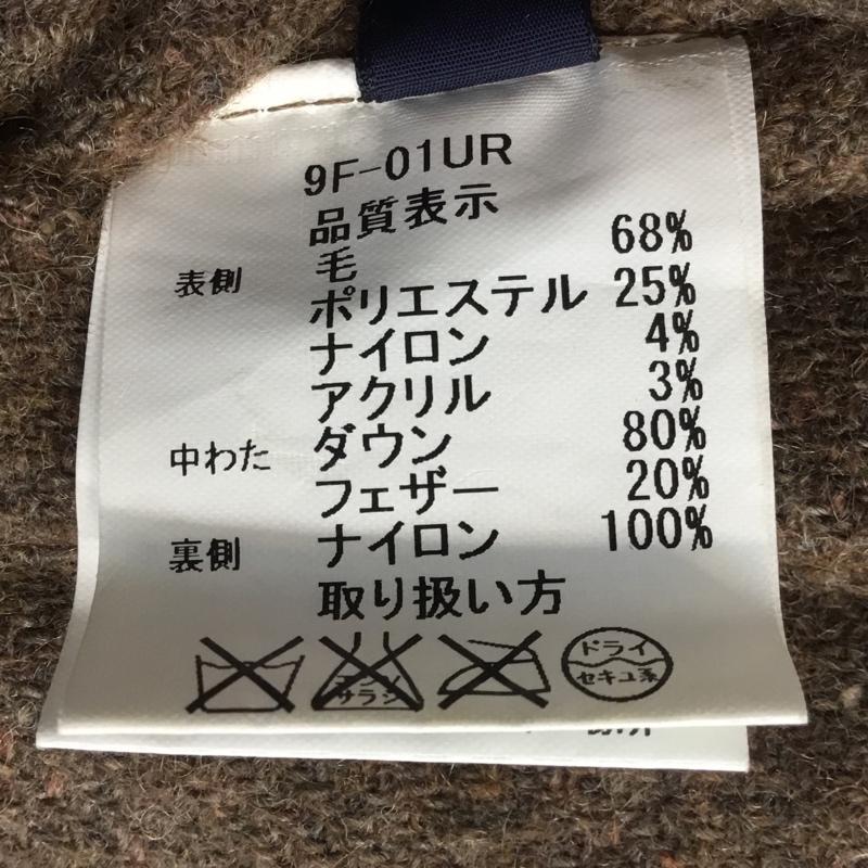 フェデリティー FIDELITY ベスト ベスト 9F-01UR ダウン フェザー M ワンポイント 茶 / ブラウン / X 橙 / オレンジ / メンズ USED 古着 中古 10062418