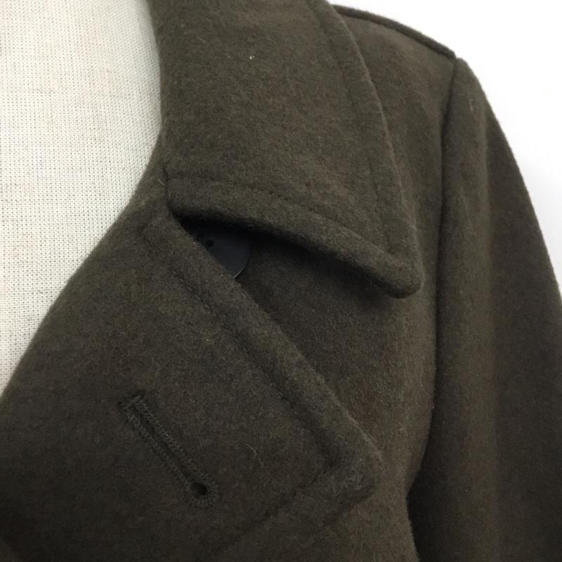 ユニクロ UNIQLO コート 毛皮、ファー ウールブレンドピーコート タグ付 L 無地 マルチカラー / マルチカラー / レディース USED 古着 中古 10062647