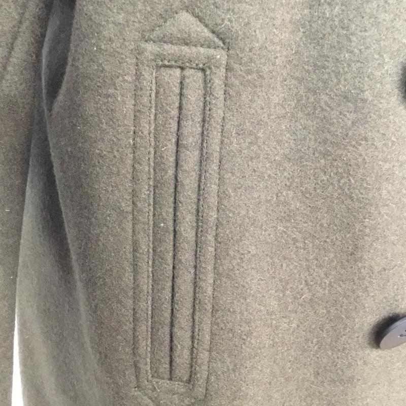 ユニクロ UNIQLO コート 毛皮、ファー ウールブレンドピーコート タグ付 L 無地 マルチカラー / マルチカラー / レディース USED 古着 中古 10062647
