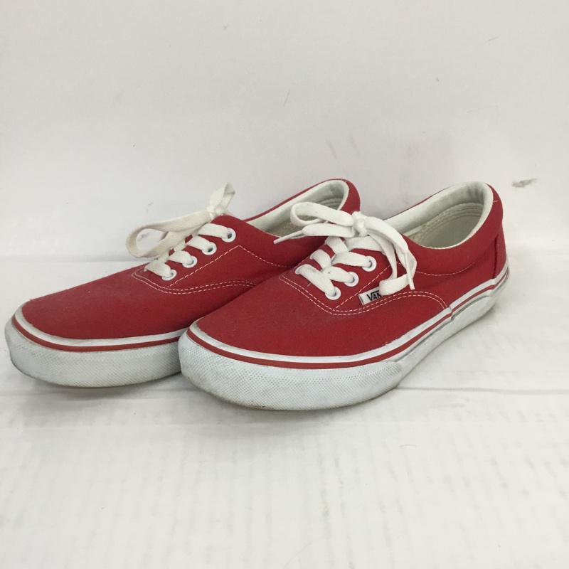 バンズ VANS スニーカー スニーカー V95CLA 4650190022 ERA エラ 24cm 24.0cm ロゴ、文字 赤 / レッド / X 白 / ホワイト / レディース USED 古着 中古 10062700