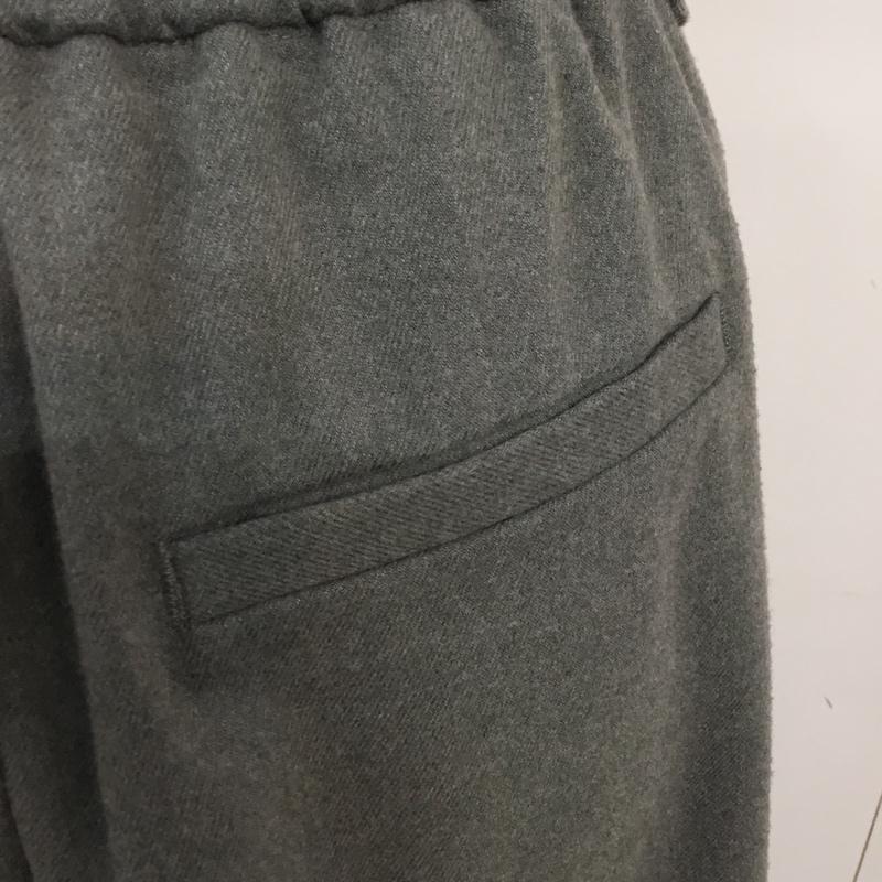 ムルーア MURUA ボトムス ボトムス 011660701301 サイドスリットワイドパンツ S 無地 灰 / グレー / レディース USED 古着 中古 10062900