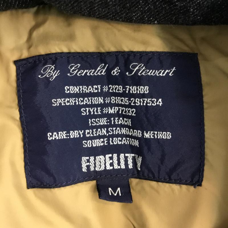 フェデリティー FIDELITY ベスト ベスト 12F-01 ダウンベスト M ワンポイント 黒 / ブラック / メンズ USED 古着 中古 10062970