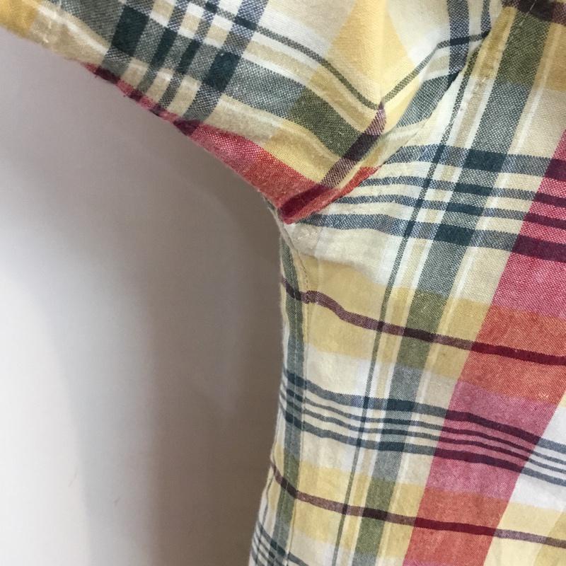 エクストララージ XLARGE シャツ、ブラウス 半袖 0172406 コットン M チェック マルチカラー / マルチカラー / メンズ USED 古着 中古 10063035