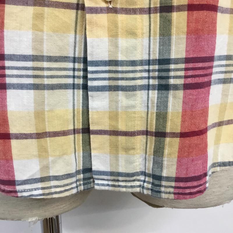 エクストララージ XLARGE シャツ、ブラウス 半袖 0172406 コットン M チェック マルチカラー / マルチカラー / メンズ USED 古着 中古 10063035