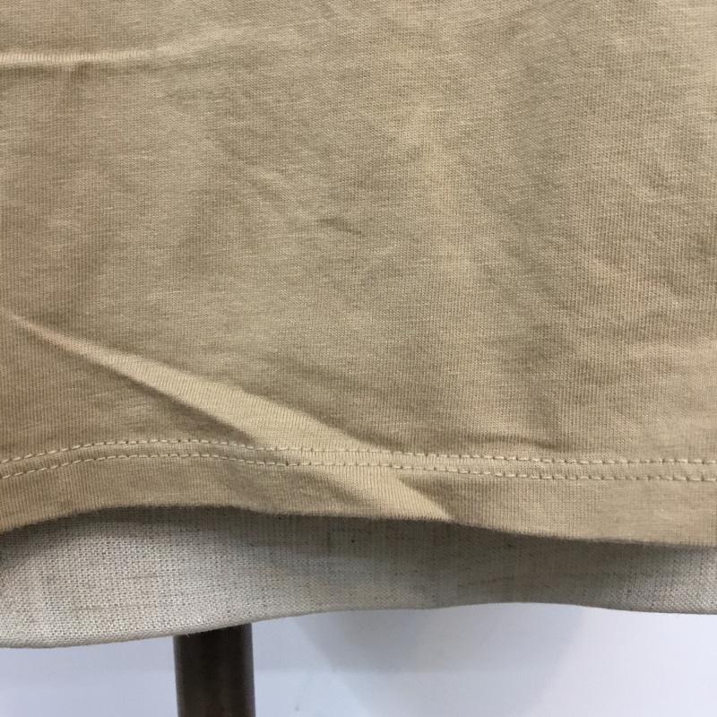ザラ ZARA Tシャツ 半袖 S プリント 茶 / ブラウン / レディース USED 古着 中古 10063039