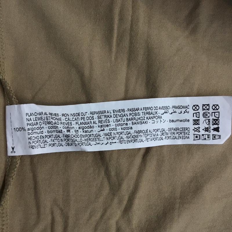 ザラ ZARA Tシャツ 半袖 S プリント 茶 / ブラウン / レディース USED 古着 中古 10063039