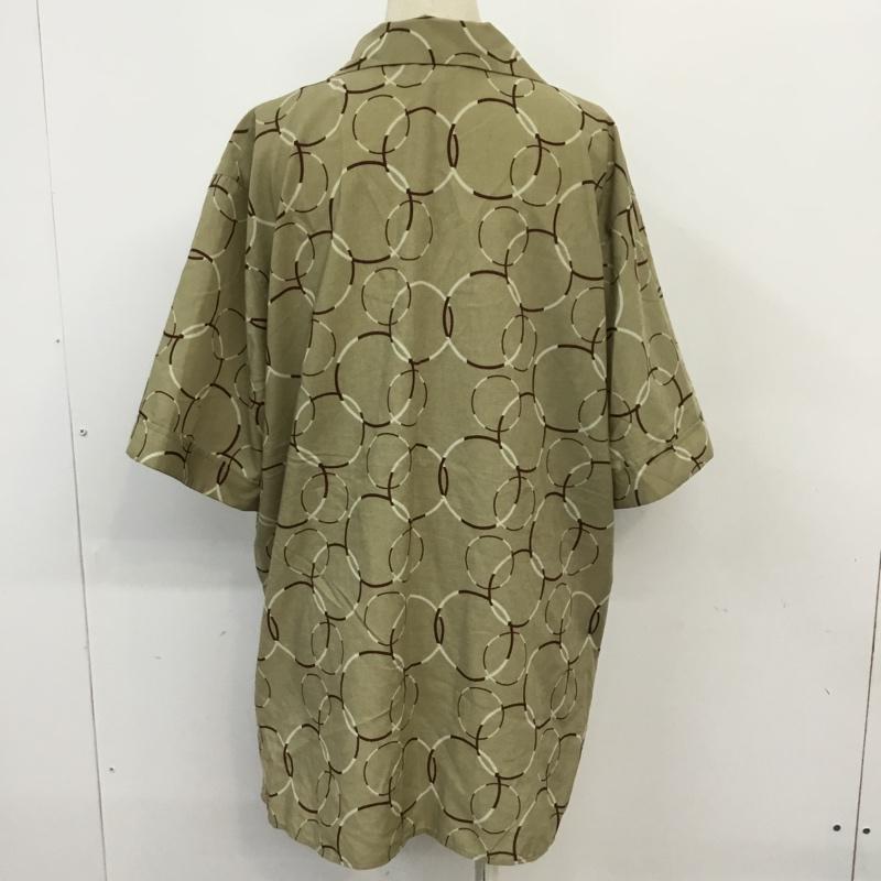 マウジー MOUSSY シャツ、ブラウス 半袖 010BAS30-7720 HOOP CHAIN SH FREE 総柄 ベージュ / ベージュ / レディース USED 古着 中古 10063043