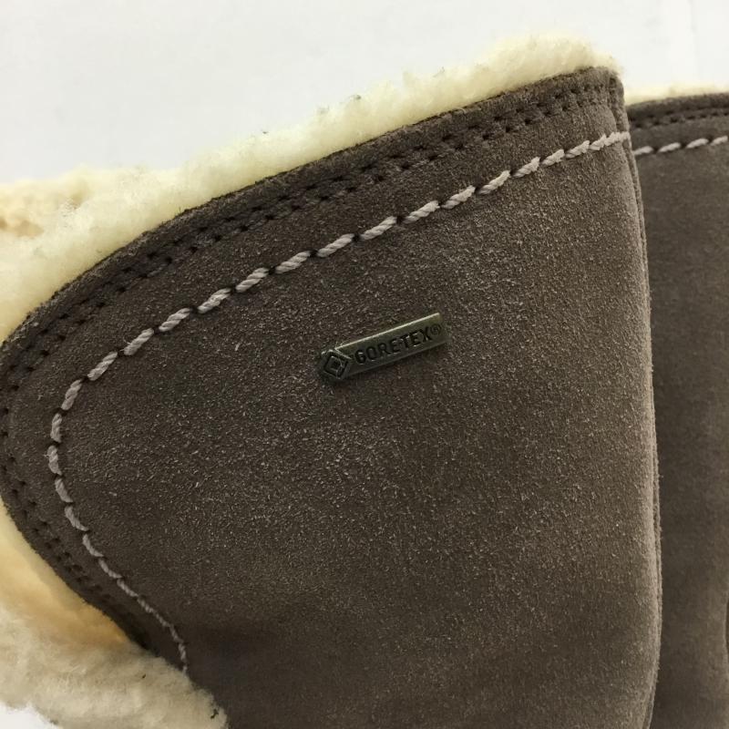 クラークス Clarks ブーツ 一般 ムートンブーツ US:5.5 茶 / ブラウン / レディース USED 古着 中古 10063185