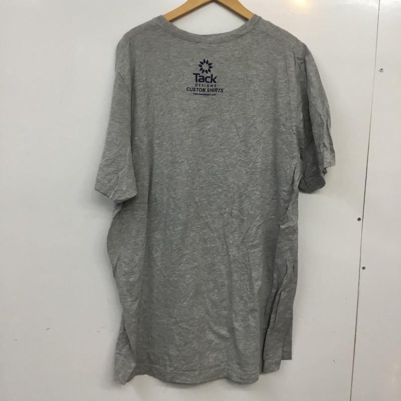古着 USED Tシャツ 半袖 クルーネック ロゴ プリント 灰 / グレー / メンズ USED 古着 中古 10063215