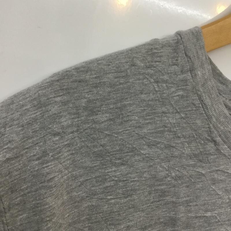古着 USED Tシャツ 半袖 クルーネック ロゴ プリント 灰 / グレー / メンズ USED 古着 中古 10063215