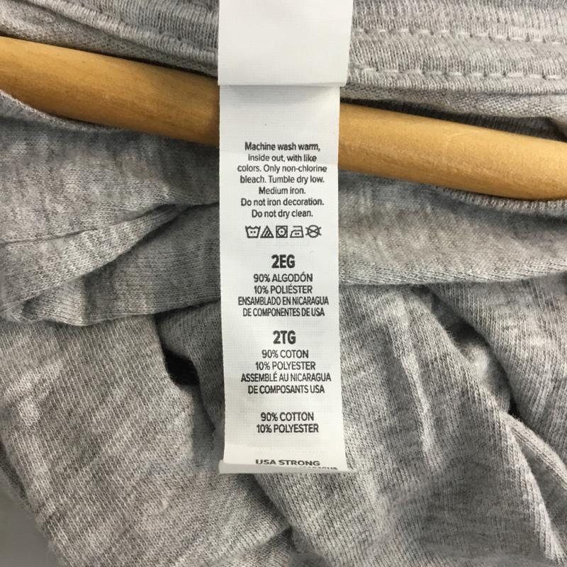 古着 USED Tシャツ 半袖 クルーネック ロゴ プリント 灰 / グレー / メンズ USED 古着 中古 10063215