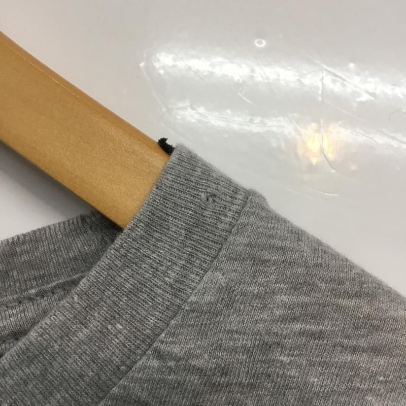 古着 USED Tシャツ 半袖 クルーネック ロゴ プリント 灰 / グレー / メンズ USED 古着 中古 10063215