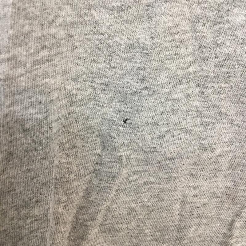 ギルダン GILDAN Tシャツ 半袖 クルーネック バックプリント 胸ポケット XL プリント 灰 / グレー / メンズ USED 古着 中古 10063218
