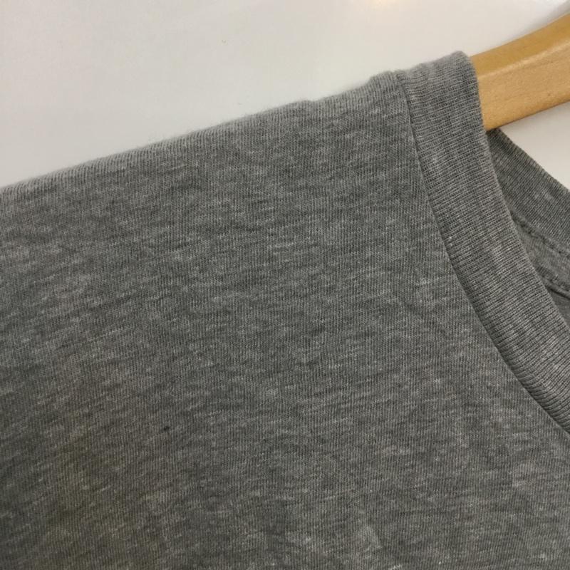 古着 USED Tシャツ 半袖 クルーネック プリント M ロゴ、文字 灰 / グレー / メンズ USED 古着 中古 10063223