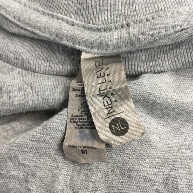 古着 USED Tシャツ 半袖 クルーネック プリント M ロゴ、文字 灰 / グレー / メンズ USED 古着 中古 10063223