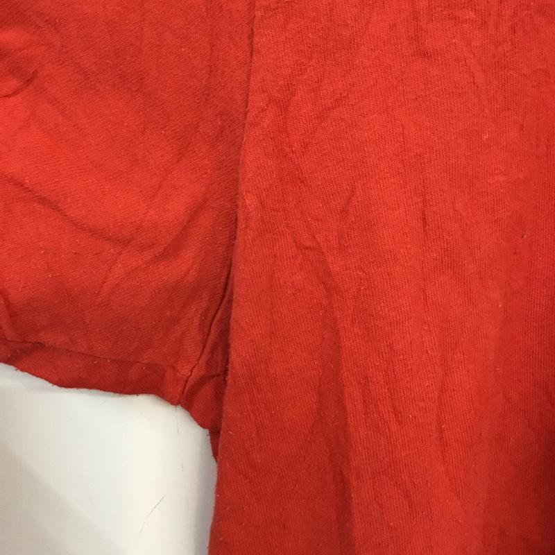 古着 USED Tシャツ 半袖 クルーネック 星座 おうし座 プリント 赤 / レッド / メンズ USED 古着 中古 10063235
