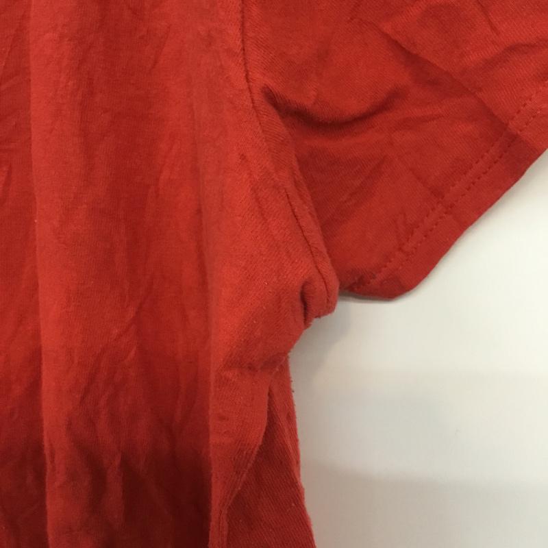 古着 USED Tシャツ 半袖 クルーネック 星座 おうし座 プリント 赤 / レッド / メンズ USED 古着 中古 10063235