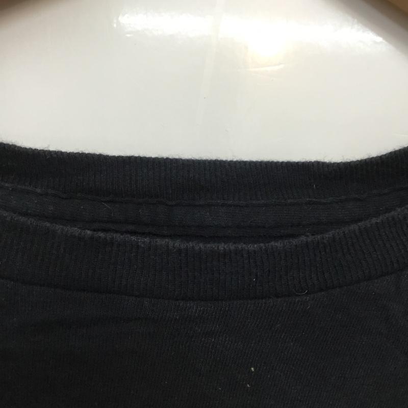 フルーツオブザルーム FRUIT OF THE LOOM Tシャツ 半袖 クルーネック フォトグラフ ロゴ XL プリント 黒 / ブラック / メンズ USED 古着 中古 10063238