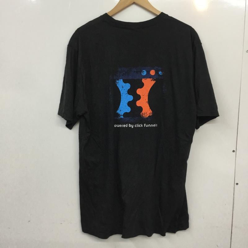 古着 USED Tシャツ 半袖 クルーネック バックプリント XL ロゴ、文字 黒 / ブラック / メンズ USED 古着 中古 10063258