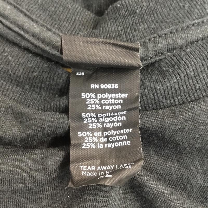 古着 USED Tシャツ 半袖 クルーネック バックプリント XL ロゴ、文字 黒 / ブラック / メンズ USED 古着 中古 10063258