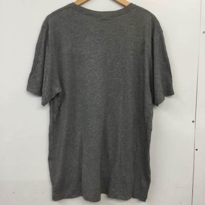 古着 USED Tシャツ 半袖 クルーネック KING OF BEERS ビール ロゴ XL プリント 灰 / グレー / メンズ USED 古着 中古 10063275