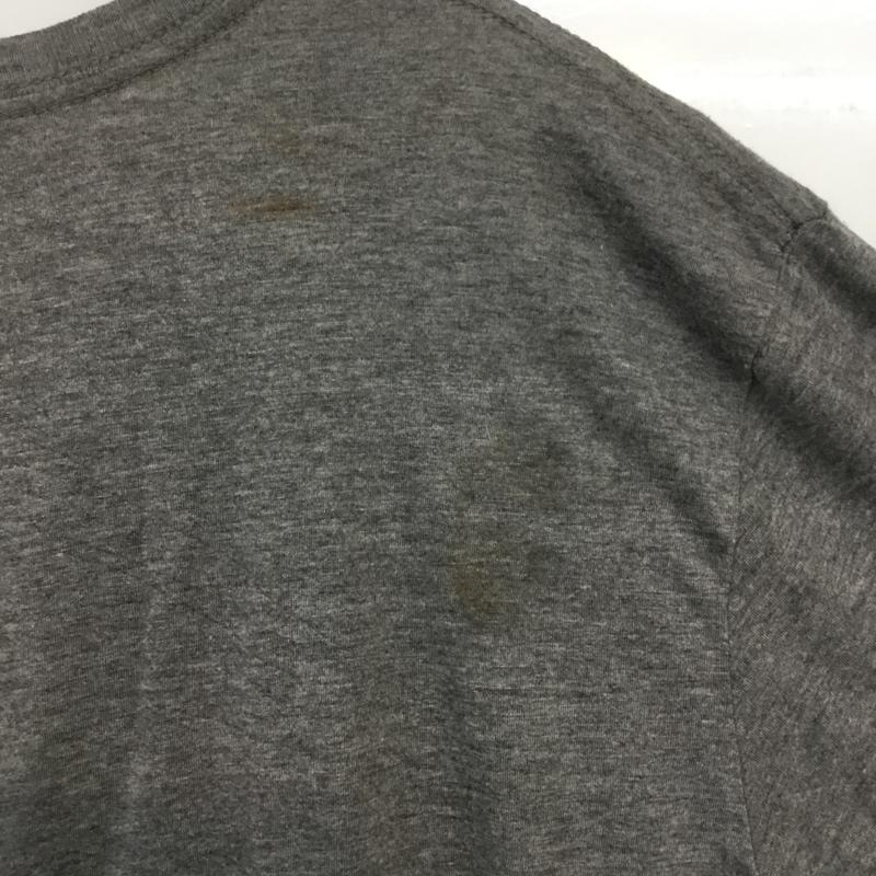 古着 USED Tシャツ 半袖 クルーネック KING OF BEERS ビール ロゴ XL プリント 灰 / グレー / メンズ USED 古着 中古 10063275