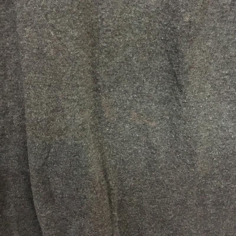 ヘインズ HANES Tシャツ 半袖 クルーネック プリント XL ロゴ、文字 ダークグレー / ダークグレー / メンズ USED 古着 中古 10063279