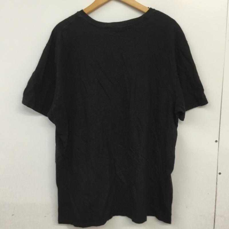 古着 USED Tシャツ 半袖 Vネック プリント ロゴ、文字 黒 / ブラック / メンズ USED 古着 中古 10063282