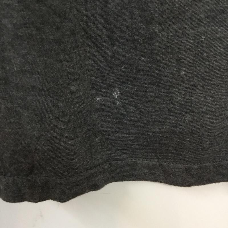古着 USED Tシャツ 半袖 クルーネック L プリント チャコールグレー / チャコールグレー / メンズ USED 古着 中古 10063286