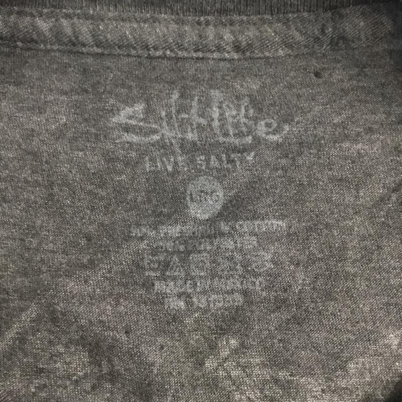 古着 USED Tシャツ 半袖 クルーネック L プリント チャコールグレー / チャコールグレー / メンズ USED 古着 中古 10063286