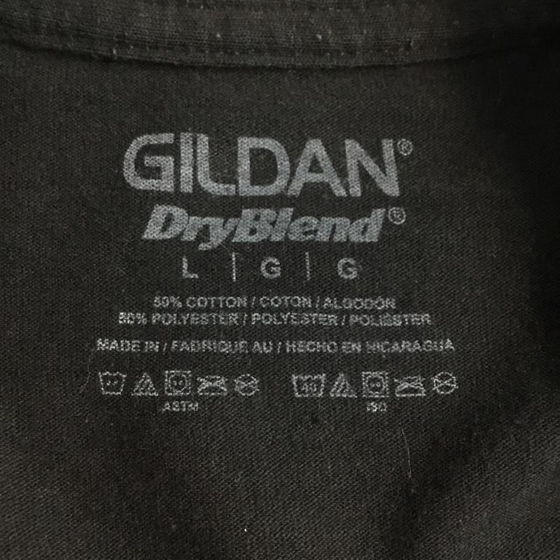 ギルダン GILDAN Tシャツ 半袖 クルーネック 汽車 Colorado Model Railroad Museum L プリント 黒 / ブラック / メンズ USED 古着 中古 10063312