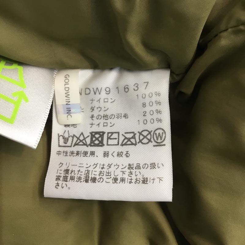 ザノースフェイス THE NORTH FACE ジャケット、上着 ダウンジャケット NDW91637 S 無地 カーキ / カーキ / レディース USED 古着 中古 10063342
