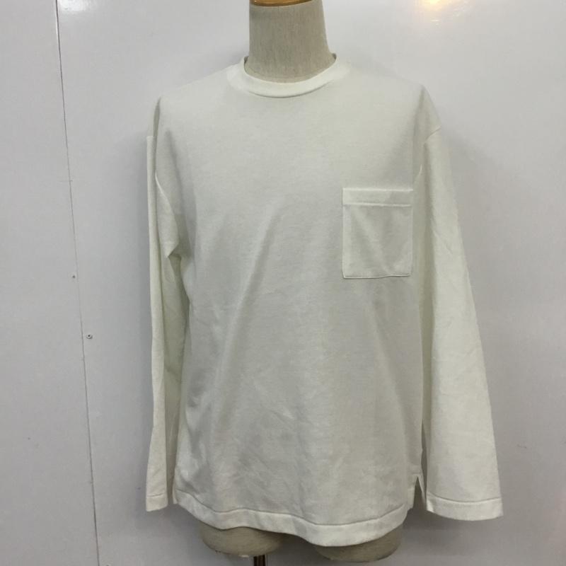 ジャーナルスタンダード JOURNAL STANDARD Tシャツ 長袖 無地 白 / ホワイト / メンズ USED 古着 中古 10063393