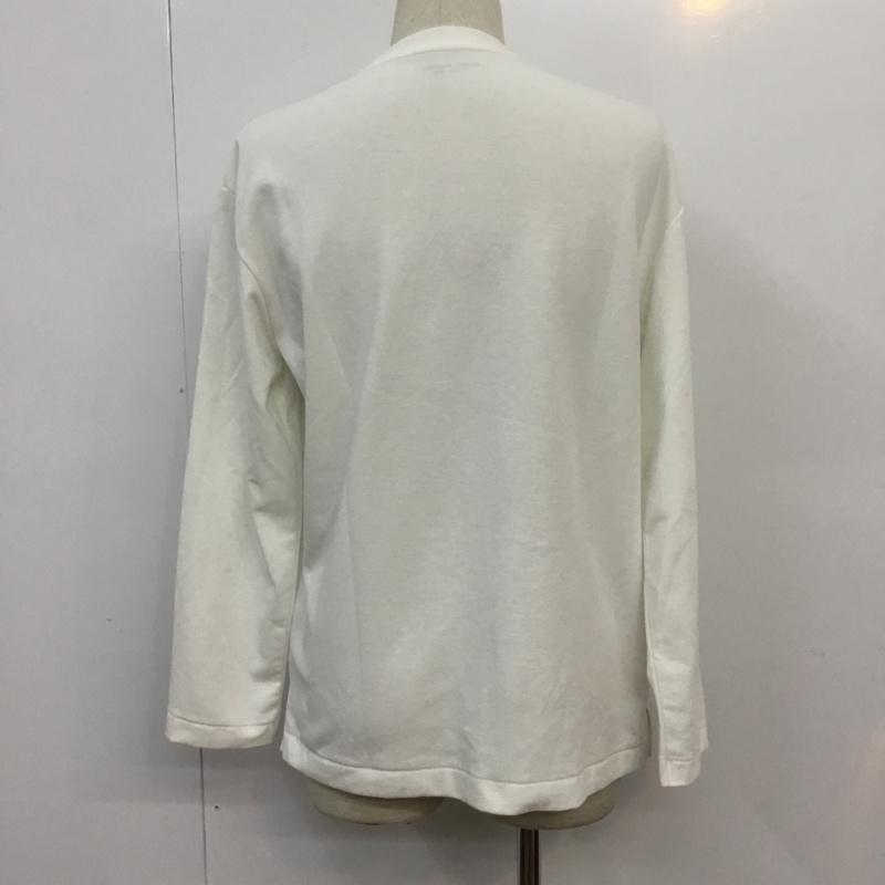 ジャーナルスタンダード JOURNAL STANDARD Tシャツ 長袖 無地 白 / ホワイト / メンズ USED 古着 中古 10063393