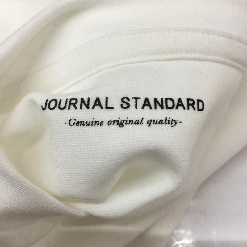 ジャーナルスタンダード JOURNAL STANDARD Tシャツ 長袖 無地 白 / ホワイト / メンズ USED 古着 中古 10063393