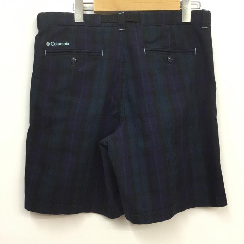 コロンビア Columbia パンツ ショートパンツ L チェック マルチカラー / マルチカラー / メンズ USED 古着 中古 10063466