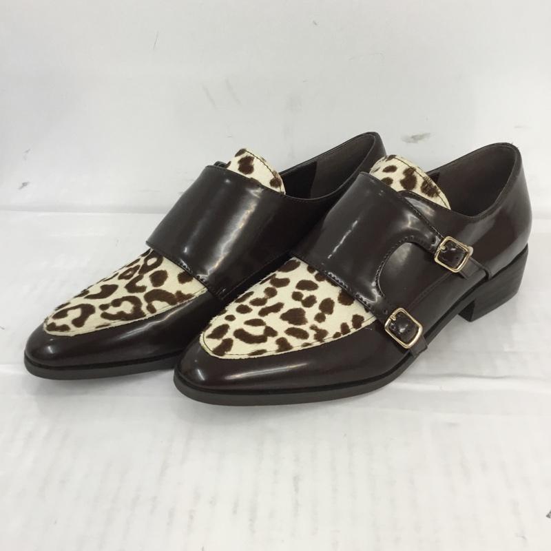 ランダ RANDA ローファー ローファー ハラココンビモンクシューズ S 茶 / ブラウン / レディース USED 古着 中古 10063520