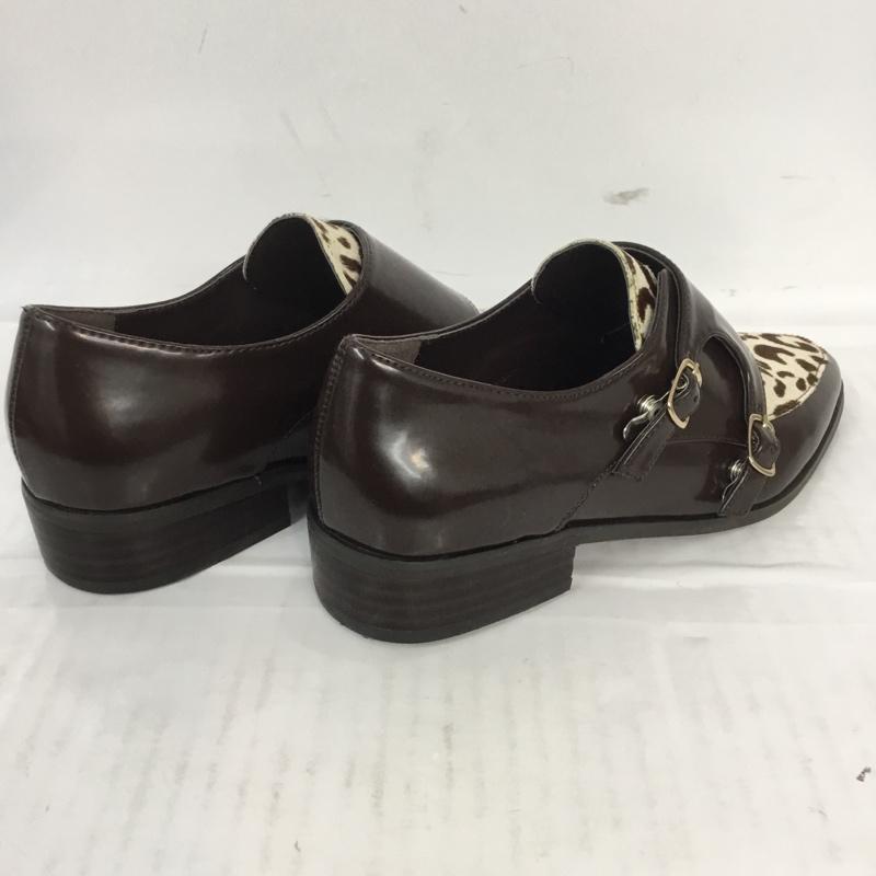 ランダ RANDA ローファー ローファー ハラココンビモンクシューズ S 茶 / ブラウン / レディース USED 古着 中古 10063520