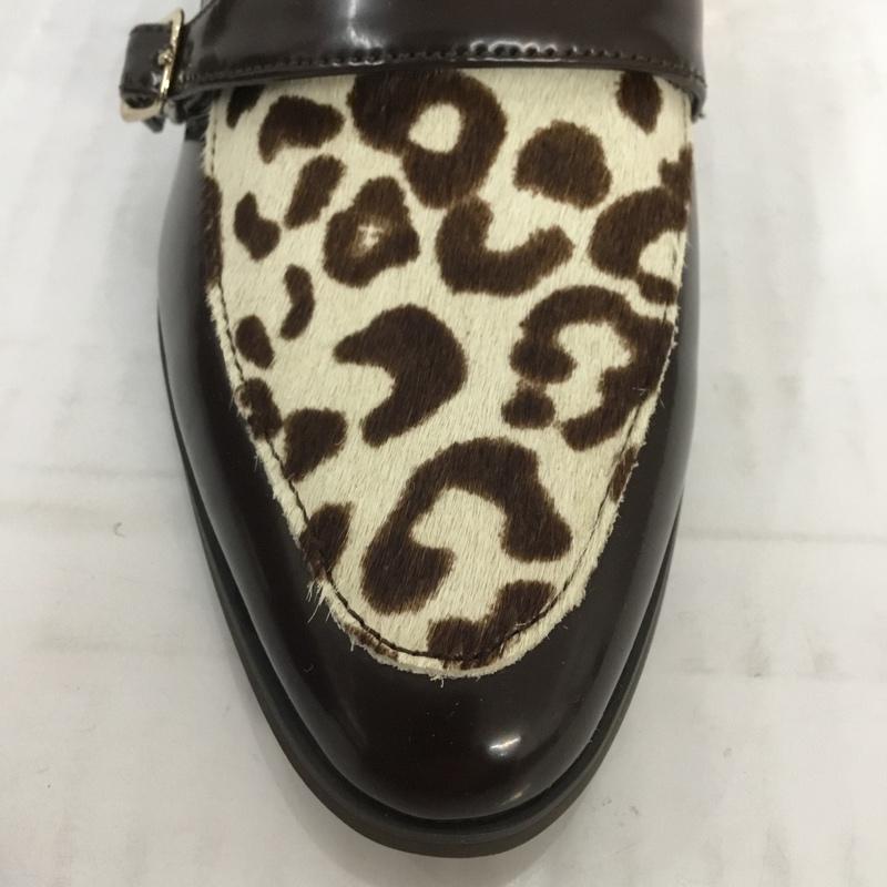 ランダ RANDA ローファー ローファー ハラココンビモンクシューズ S 茶 / ブラウン / レディース USED 古着 中古 10063520