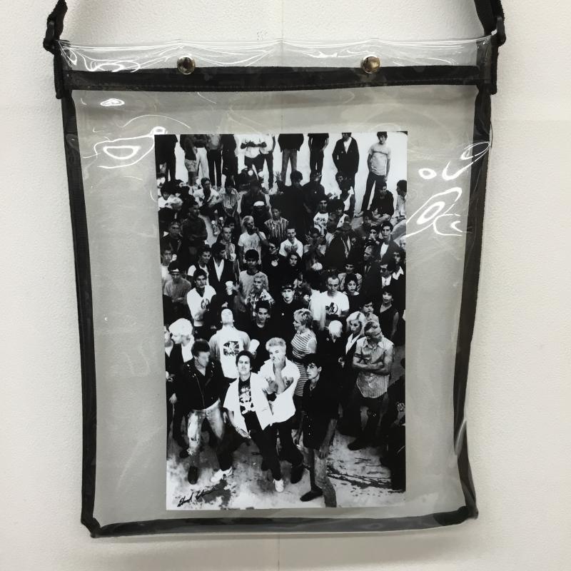 ユーズドクロージング used clothes トートバッグ トートバッグ IMAGE CLUB LIMITED × JOURNAL STANDARD プリント 黒 / ブラック / X 透明 / クリア / メンズ USED 古着 中古 10063573