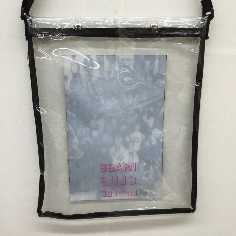 ユーズドクロージング used clothes トートバッグ トートバッグ IMAGE CLUB LIMITED × JOURNAL STANDARD プリント 黒 / ブラック / X 透明 / クリア / メンズ USED 古着 中古 10063573