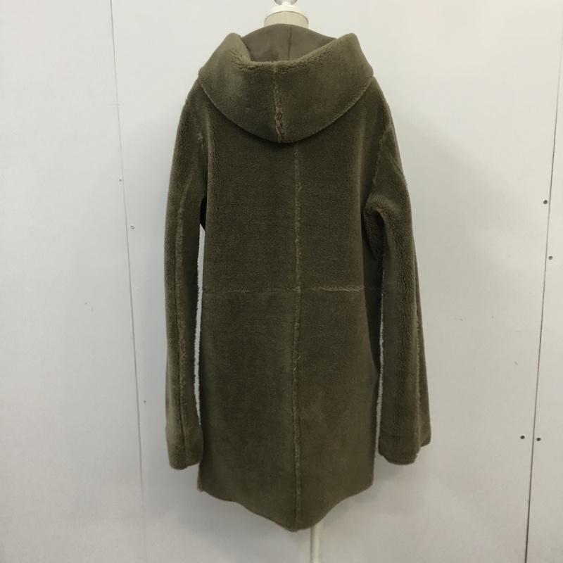 アーバンリサーチ URBAN RESEARCH コート コート一般 UR52-270002 リバーシブル フェイクムートンコート FREE 無地 茶 / ブラウン / レディース USED 古着 中古 10063660