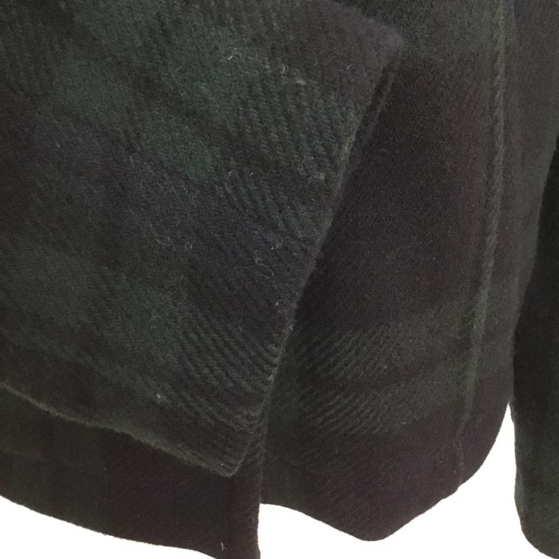 トラディショナルウェザーウェア Traditional Weatherwear コート ピーコート 072HF-7702 34 チェック 緑 / グリーン / X 紺 / ネイビー / レディース USED 古着 中古 10063664