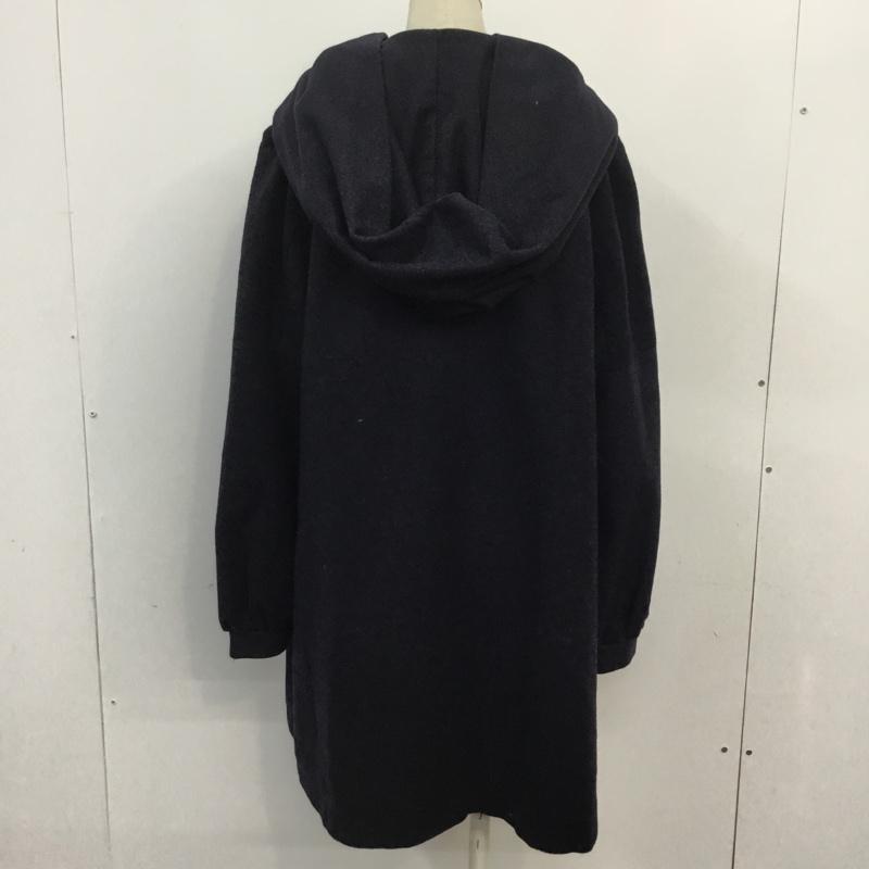 ザラベーシック ZARA BASIC コート コート一般 M 無地 紺 / ネイビー / レディース USED 古着 中古 10063724