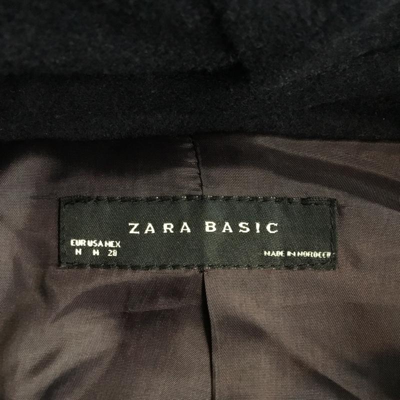 ザラベーシック ZARA BASIC コート コート一般 M 無地 紺 / ネイビー / レディース USED 古着 中古 10063724