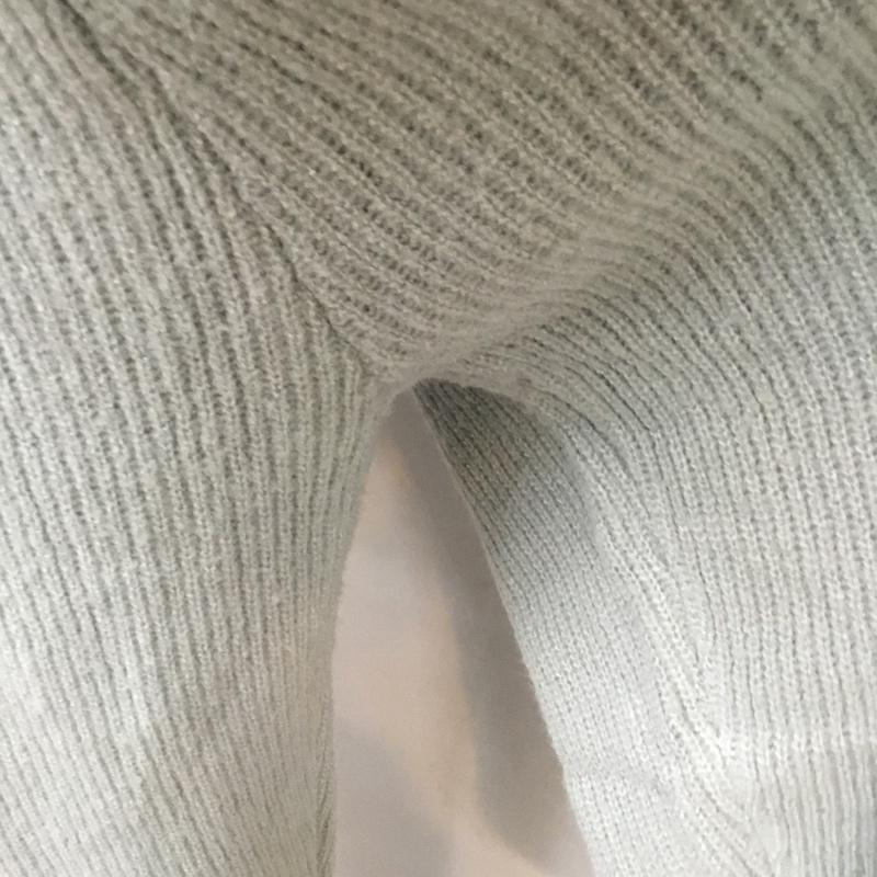 センスオブプレイスバイアーバンリサーチ SENSE OF PLACE by URBAN RESEARCH パンツ スラックス ニットパンツ スリット FREE 無地 灰 / グレー / レディース USED 古着 中古 10063753