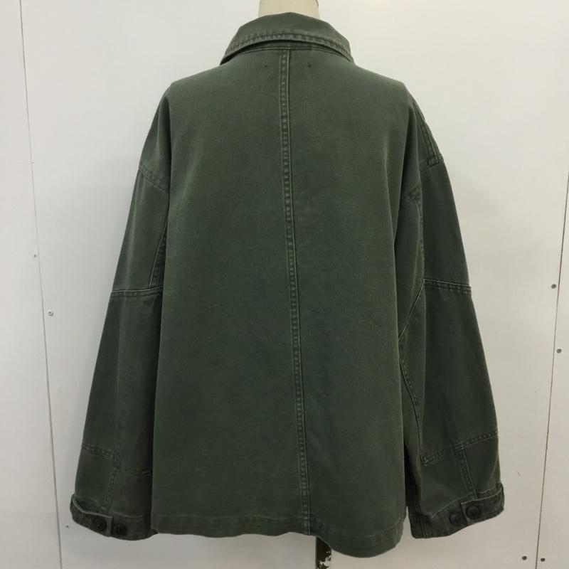 ザラティーアールエフ ZARA TRF ジャケット、上着 ジャンパー、ブルゾン 無地 カーキ / カーキ / レディース USED 古着 中古 10063817