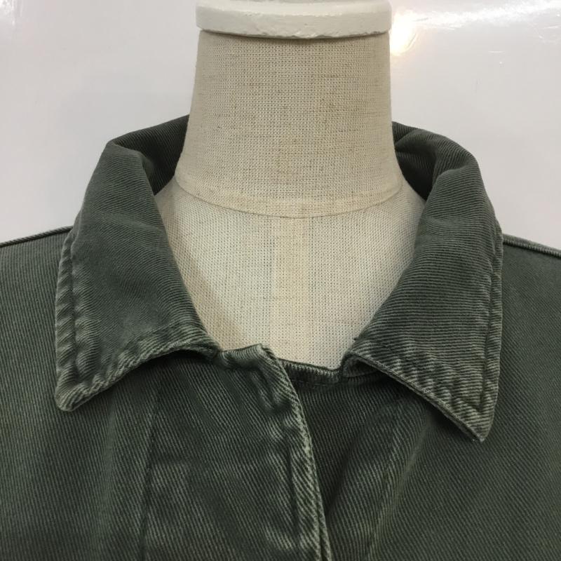 ザラティーアールエフ ZARA TRF ジャケット、上着 ジャンパー、ブルゾン 無地 カーキ / カーキ / レディース USED 古着 中古 10063817