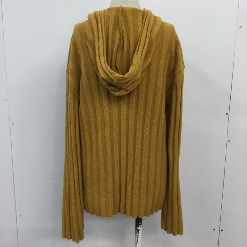 ザラ ZARA TRAFALUC ニット、セーター 長袖 M 無地 マスタード / マスタード / レディース USED 古着 中古 10063827