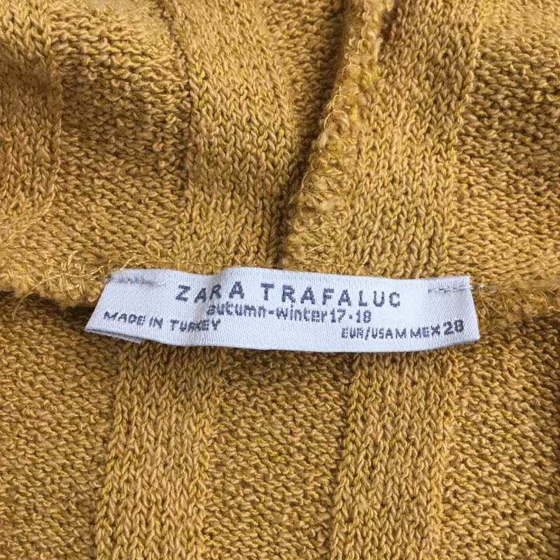 ザラ ZARA TRAFALUC ニット、セーター 長袖 M 無地 マスタード / マスタード / レディース USED 古着 中古 10063827